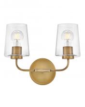  853452HB-CL - Small Two Light Vanity