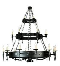  110046 - 72"W Warwick 21 LT Three Tier Chandelier