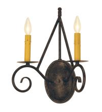  115715 - 12" Wide Estrella 2 Light Wall Sconce