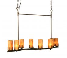  115870 - 52" Long Cero 8 Light Oblong Chandelier