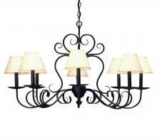  118012 - 36" Wide Corrina 8 Light Chandelier