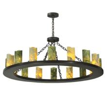  121882 - 48"W Loxley Jadestone 16 LT Chandelier