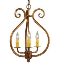  128277 - 12" Wide Easton 3 Light Pendant