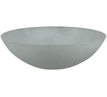  133025 - 9"W X 3"H Bowl Frosted Glass Shade