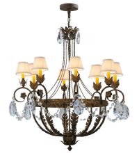  142692 - 39"W Antonia 8 LT Chandelier