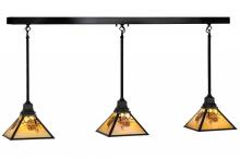  143181 - 50" Long Winter Pine 3 Light Island Pendant