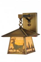  144652 - 8"W Stillwater Deer Creek Hanging Wall Sconce