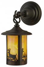  145690 - 6"W Fulton Deer Creek Hanging Wall Sconce