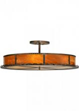  149550 - 42" Wide Rustic Prime Semi-Flushmount