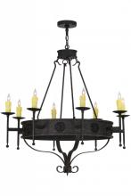  152245 - 42"W Lorenzo 8 LT Chandelier