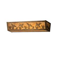  15279 - 24"W Ducks in Flight Vanity Light