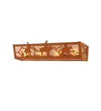  15496 - 24" Wide Rustlers Vanity Light