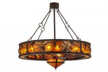  156539 - 52"W Whispering Pines W/Fan Light Chandel-Air