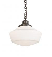  158020 - 16" Wide Revival Schoolhouse Pendant