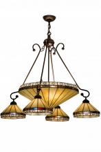  159299 - 36"W Crestwood 5 LT Chandelier