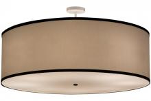  160458 - 48" Wide Cilindro Beige Textrene Pendant