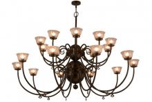  160553 - 80" Wide Perennial 20 Light Chandelier