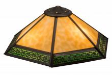  162464 - 19" Wide Greek Key Mission Shade