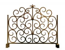  162751 - 42" Wide Scroll Tempest Fireplace Screen