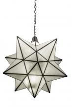  162854 - 24"W Moravian Star Pendant