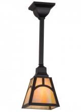  166514 - 6"Sq Mission Hill Top Pendant