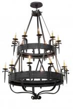  166715 - 56"W Costello 20 LT Two Tier Chandelier