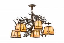  166720 - 29" Wide Pine Branch Valley View 5 Light Chandelier