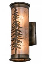  168686 - 5" Wide Tall Pines Wall Sconce