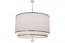  172611 - 48"W Cilindro 2 Tier Textrene Pendant