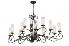  177354 - 60"L Wallis 14 LT Oblong Chandelier