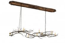  177810 - 70" Long Winter Solstice 9 Light Oblong Chandelier