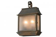  182587 - 10" Wide Bastille Lantern Wall Sconce