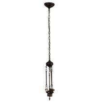  184620 - 20"W Solar Black 3 LT Inverted Pendant Hardware