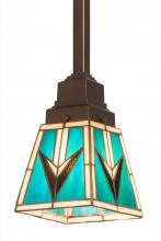  187890 - 5"Sq Valencia Mission Mini Pendant