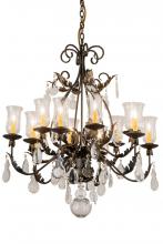  188392 - 36"W French Elegance 12 LT Chandelier