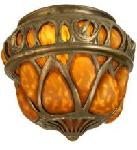  22071 - 9" Wide Castle Crown Shade