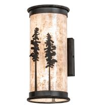  223663 - 6" Wide Tall Pines Wall Sconce