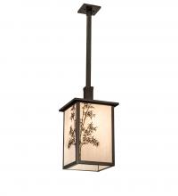  236275 - 12" Square Hyde Park Bambuseae Pendant