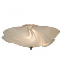  242095 - 16" Wide Metro Blanco Swirl Organic Flushmount