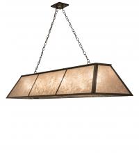  243050 - 70" Long Tri-Panel Oblong Pendant