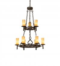  244248 - 31" Wide Newcastle 9 Light Two Tier Chandelier