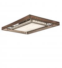  244290 - 72" Long Quadrato Rich Umador Semi-Flushmount