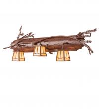  245403 - 38" Wide Pine Branch Valley View 3 Light Vanity Light