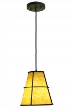  250004 - 8" Wide Cilindro Palomino Mini Pendant