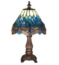  26597 - 11.5"H Tiffany Hanginghead Dragonfly Mini Lamp