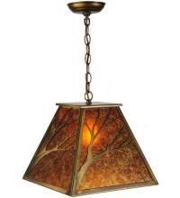  30941 - 13"Sq Branches Pendant