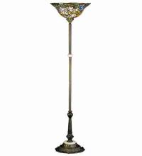  31122 - 68"H Tiffany Rosebush Torchiere