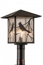  41733 - 12.5"Sq Sequoia Song Bird Post Mount