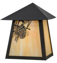  43128 - 12"W Stillwater Winter Pine Wall Sconce