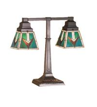  48200 - 20"H VALENCIA Mission 2 Arm Desk Lamp